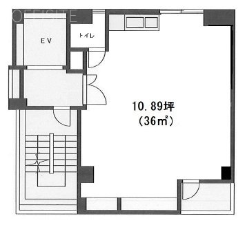 組田ビル4F 間取り図