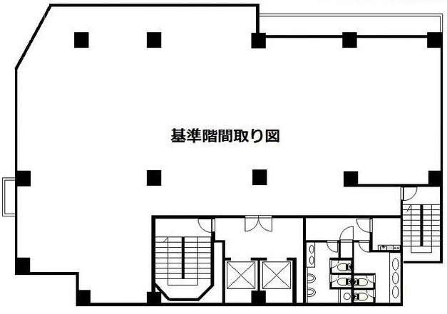 堀記念ビル2F～8F 間取り図