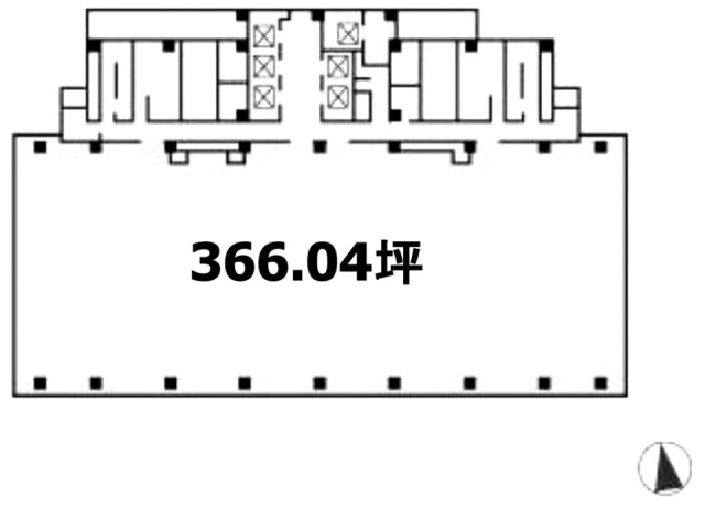 東京倶楽部ビルディング10F 間取り図