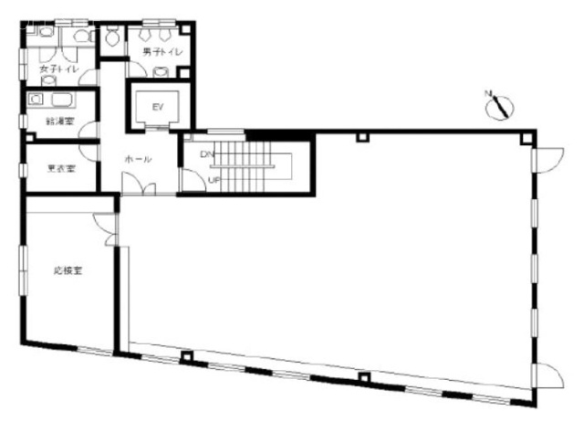 KY用賀ビル1F 間取り図