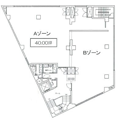 宝町TATSUMIビル3F 間取り図