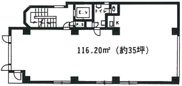 ゼルコバビル4F 間取り図