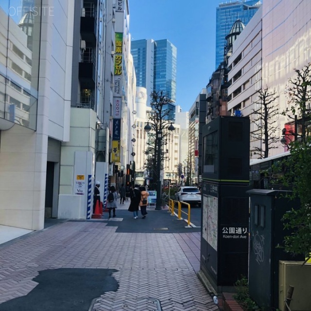 パークウェイ渋谷 前面道路