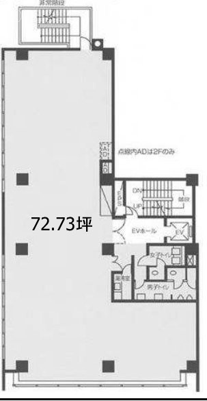 日本センヂミアビル9F 間取り図