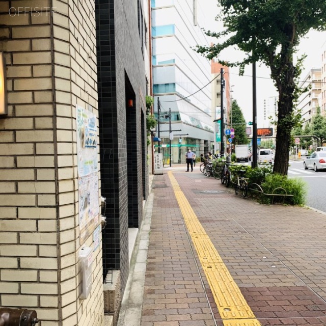 種苗会館ビル ビル前面道路
