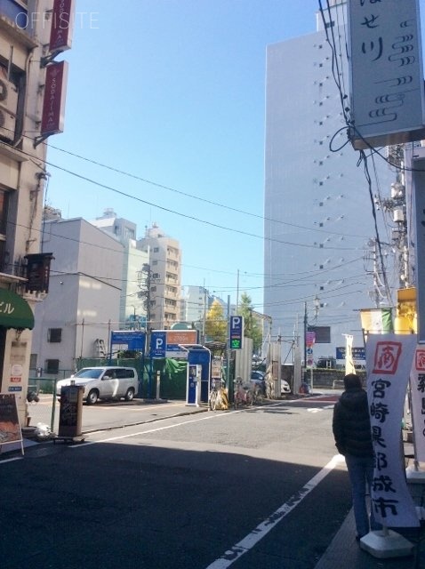 池之端ビル ビル周辺道路