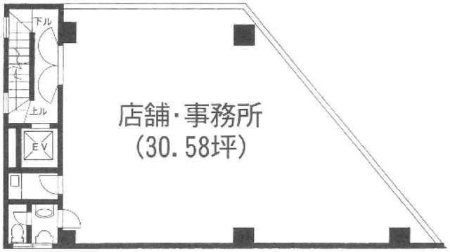 第2雨宮ビル4F 間取り図
