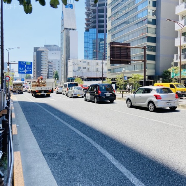 三田広瀬ビル ビル前面道路