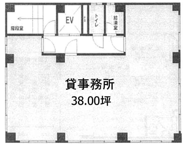 産経ビル3F 間取り図
