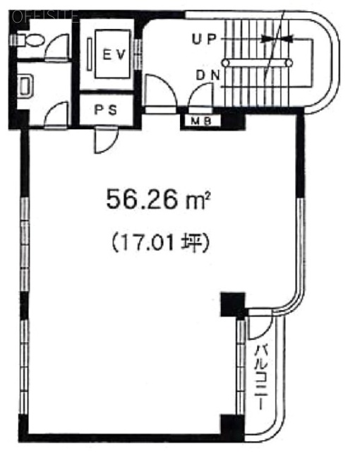 フローラ麻布ビル2F 間取り図