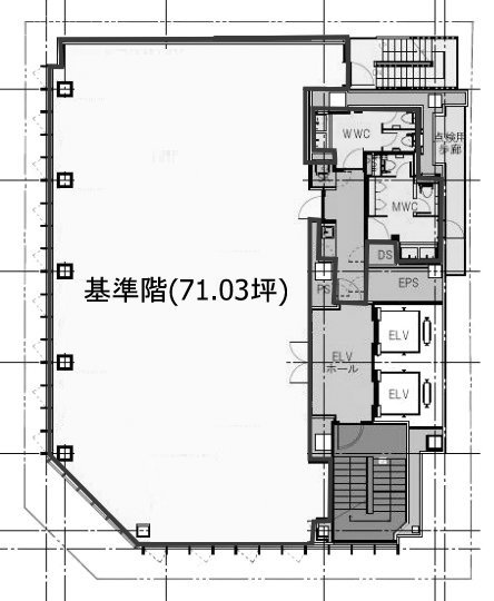 COMS虎ノ門ビル7F 間取り図
