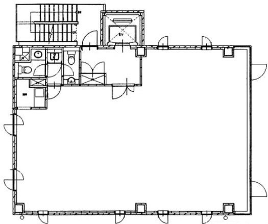 南青山第2シティビル3F 間取り図