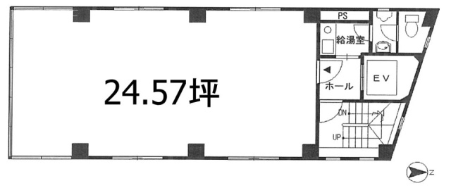 第3浦野ビル2F 間取り図