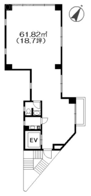 KSビル2F 間取り図