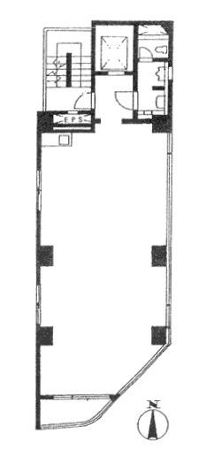 北村ビル6F 間取り図