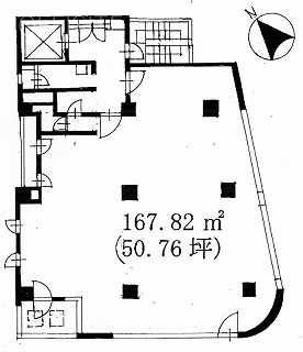セイワ東日本橋ビル4F 間取り図