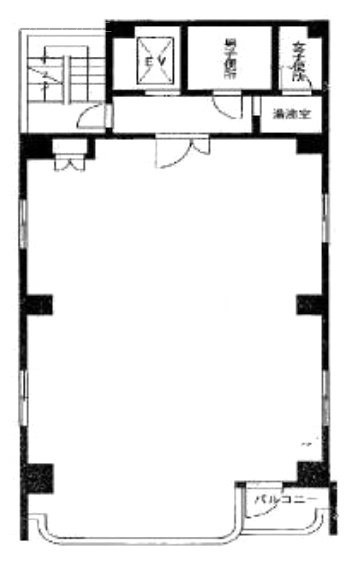 南平台大崎ビル3F 間取り図