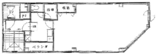 久保ビル2F 間取り図