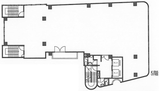 新宿通東洋ビル11F 間取り図