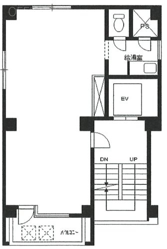 ニューフナバシヤビル5F 間取り図