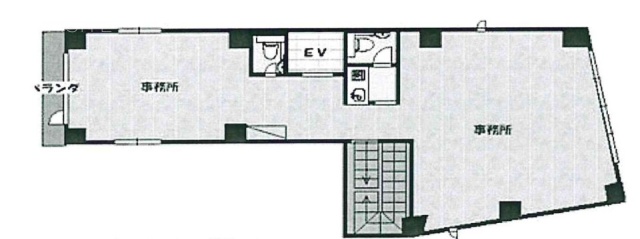 フジビル5F 間取り図