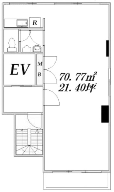 大和ビル3F 間取り図