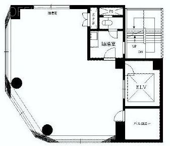 銀座永谷ビル5F 間取り図