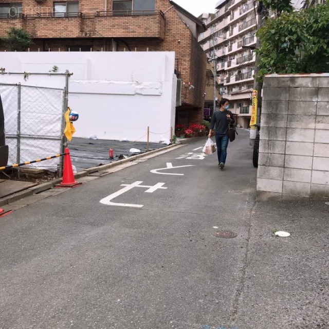 パレス南青山 ビル前面道路