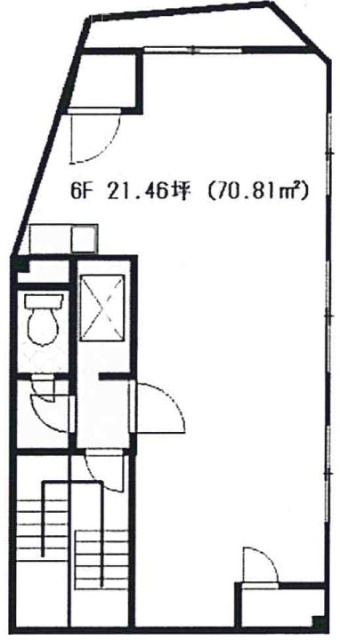 東京殖産第3ビル3F 間取り図