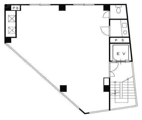 吉原ビル5F 間取り図