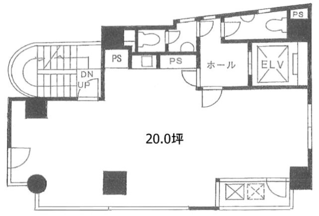 パークサイドスクエアー7F 間取り図