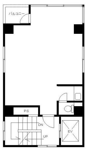 第2古橋ビル4F 間取り図