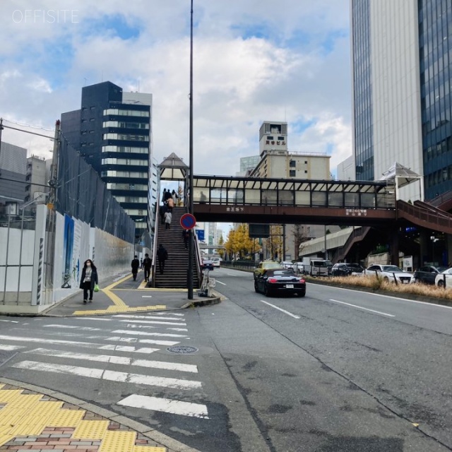 渋谷東口ビル(TKPガーデンシティ渋谷) ビル前面道路