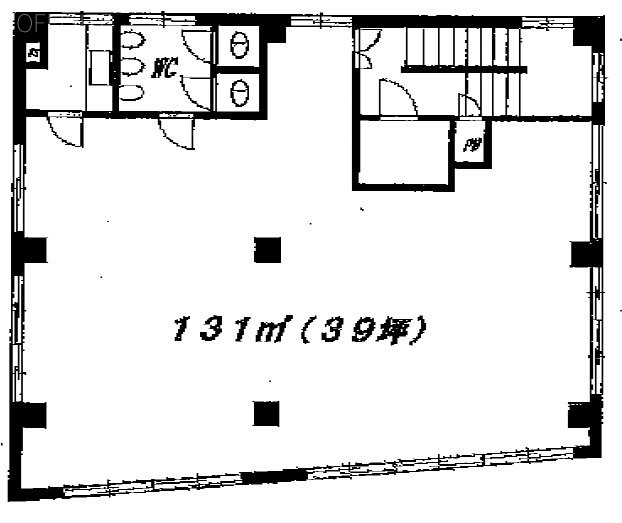 浅田ビル2F 間取り図