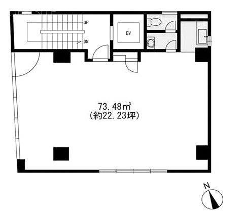 豊島興業ビル7F 間取り図