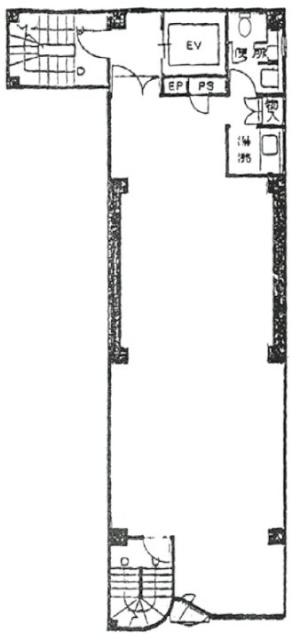 虎ノ門黒沢ビル3F 間取り図