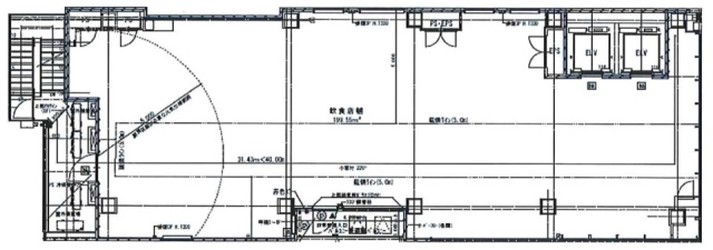 レイクサイドビル8F 間取り図