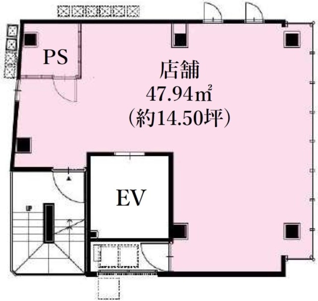 ザ・シティ麻布十番Ⅱ CROSS4F 間取り図