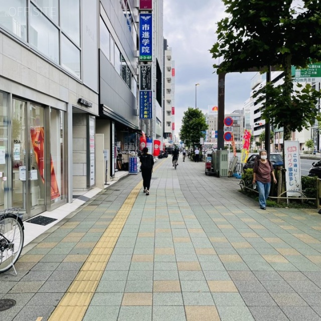 オカバ錦糸町ビル ビル前面道路