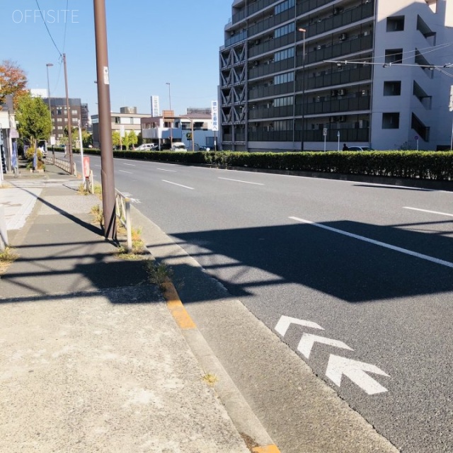 ジュネス馬込 前面道路は第二京浜