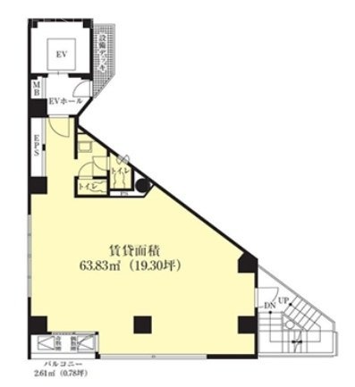 VORT秋葉原Ⅳ8F 間取り図