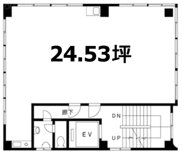 廣瀬ビル8F 間取り図