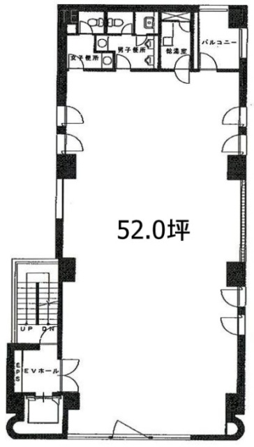 銀座石井ビル6F 間取り図