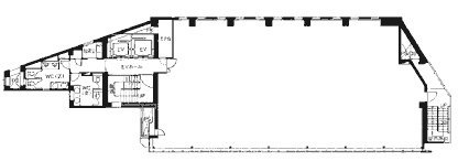 渋谷スクエアBビル3F 間取り図