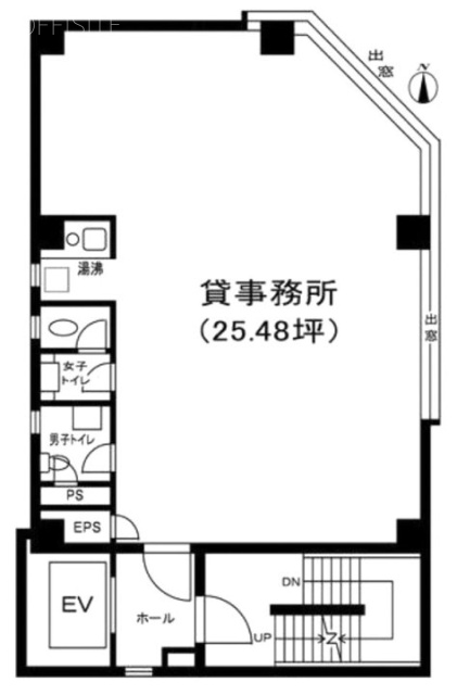 金子ビル7F 間取り図