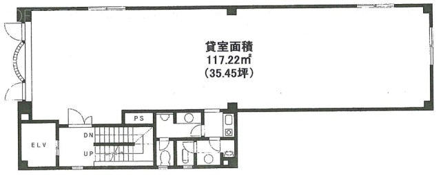 ル・シェール青山2F 間取り図
