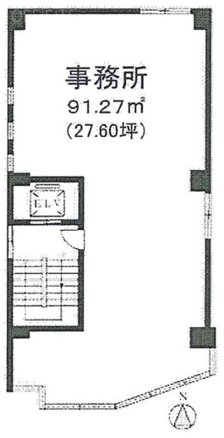 菊水ビル3F 間取り図
