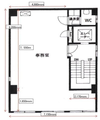 永野ビル2F 間取り図