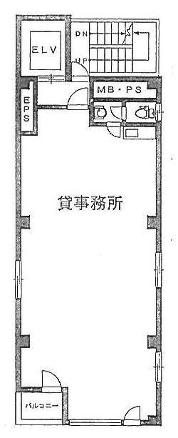 三榮ビル2F 間取り図
