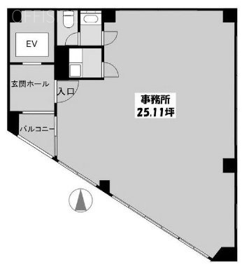MSGビル3F 間取り図